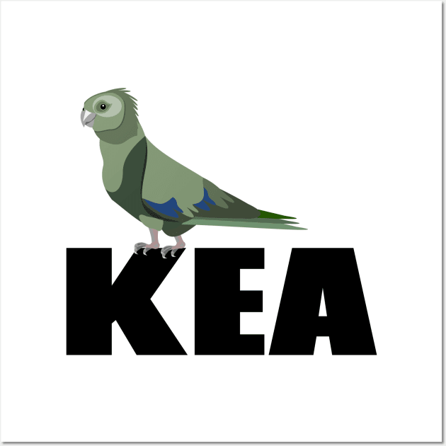 Kea New Zealand Bird Wall Art by mailboxdisco